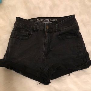 American eagle hi rise shortie